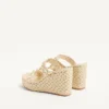 Sandale cu platformă Rockstud din piele nappa laminată 90 mm Sandale cu platformă Rockstud din piele nappa laminată 90 mm