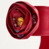 Sandale Drip Rose din piele de capră cu cristale 105 mm Sandale Drip Rose din piele de capră cu cristale 105 mm