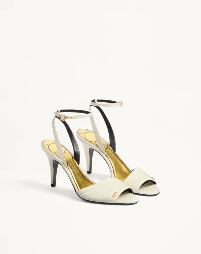 Sandale Ladycrush din piele de capră 85 mm Sandale Ladycrush din piele de capră 85 mm