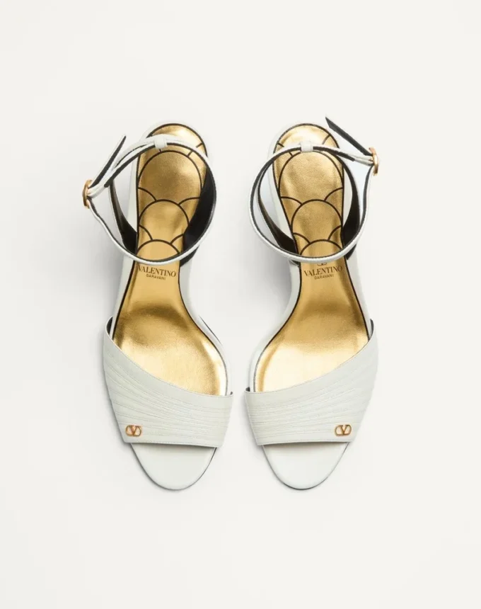 Sandale Ladycrush din piele de capră 85 mm Sandale Ladycrush din piele de capră 85 mm