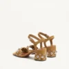 Sandale Nellcôte din piele crusta 60 mm Sandale Nellcôte din piele crusta 60 mm