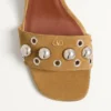 Sandale Nellcôte din piele crusta 60 mm Sandale Nellcôte din piele crusta 60 mm