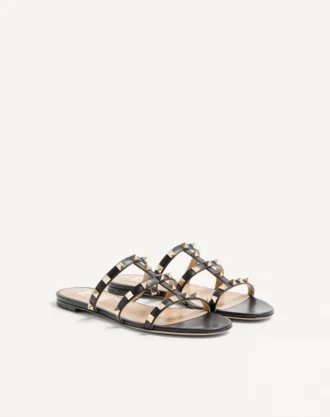 Sandale plate Rockstud