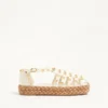 Sandale Rockstud Fishermen din piele de vițel 30 mm Sandale Rockstud Fishermen din piele de vițel 30 mm