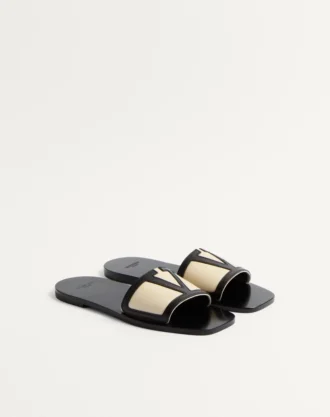 Sandale Viva Superstar Slide din piele nappa