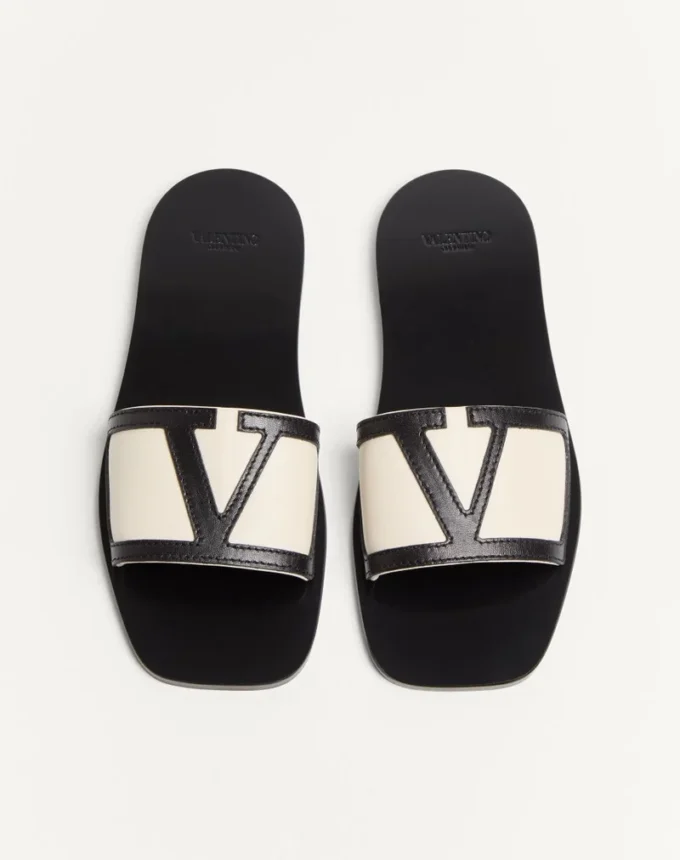 Sandale Viva Superstar Slide din piele nappa