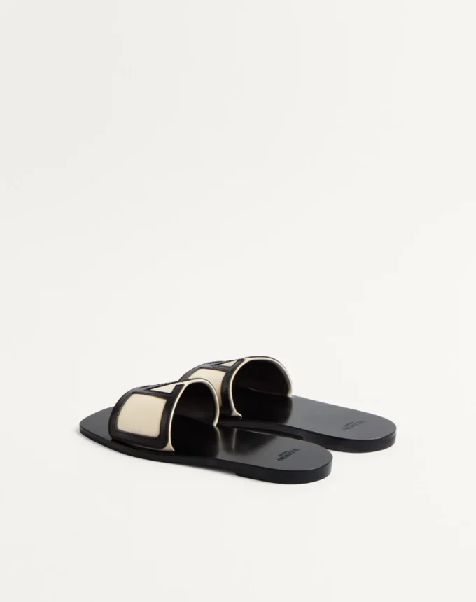 Sandale Viva Superstar Slide din piele nappa