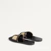 Sandale Viva Superstar Slide din piele nappa