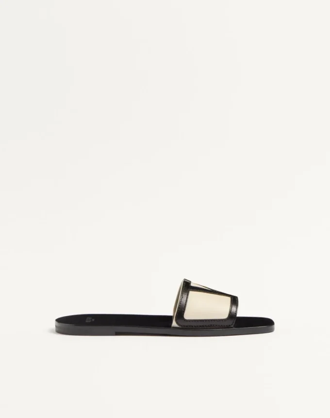 Sandale Viva Superstar Slide din piele nappa