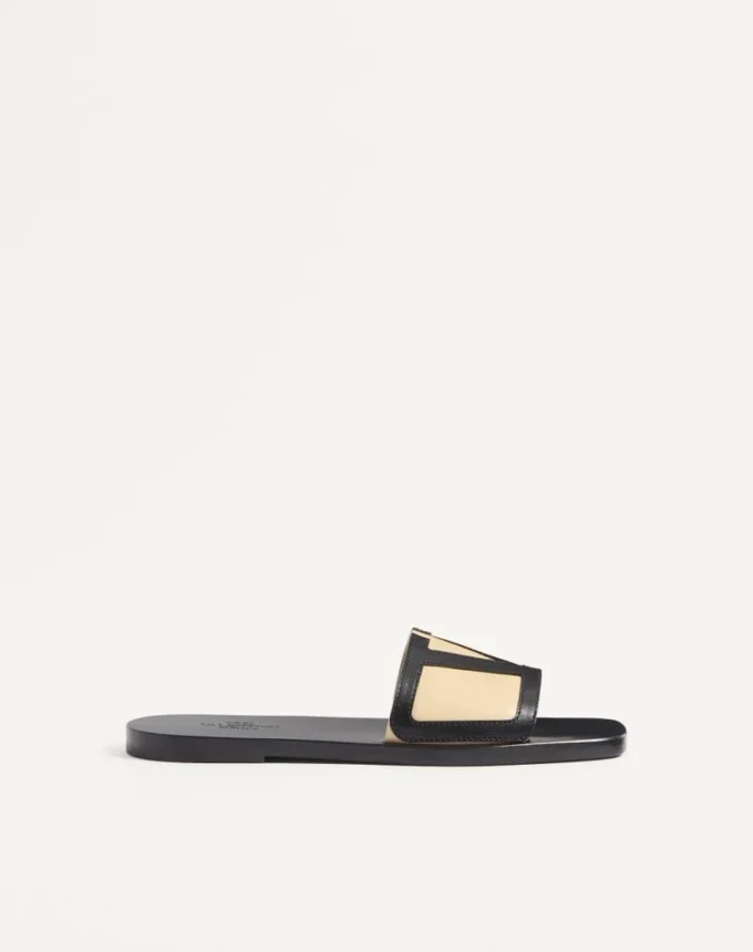 Sandale Viva Superstar Slide din piele nappa