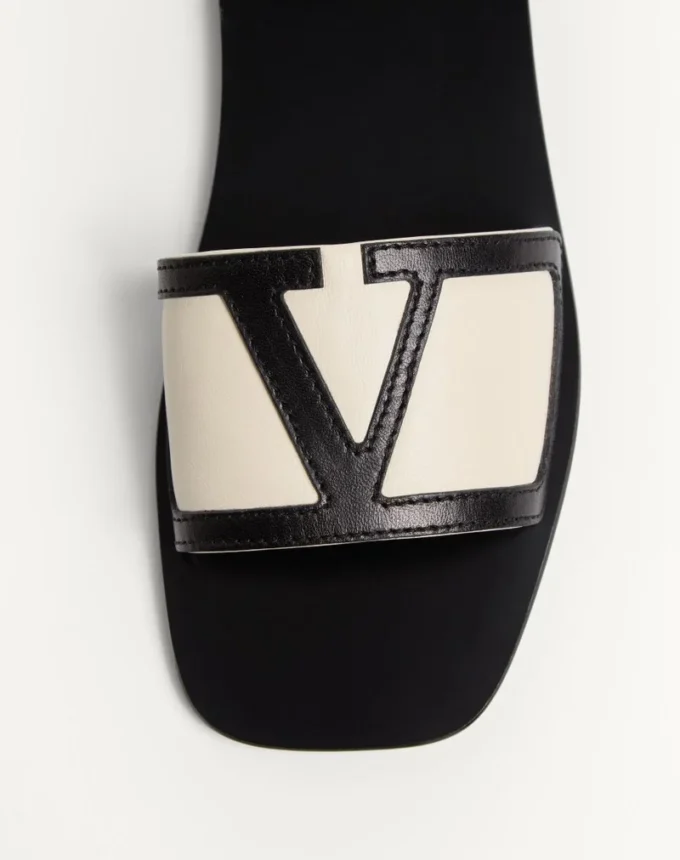Sandale Viva Superstar Slide din piele nappa