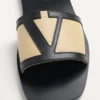 Sandale Viva Superstar Slide din piele nappa