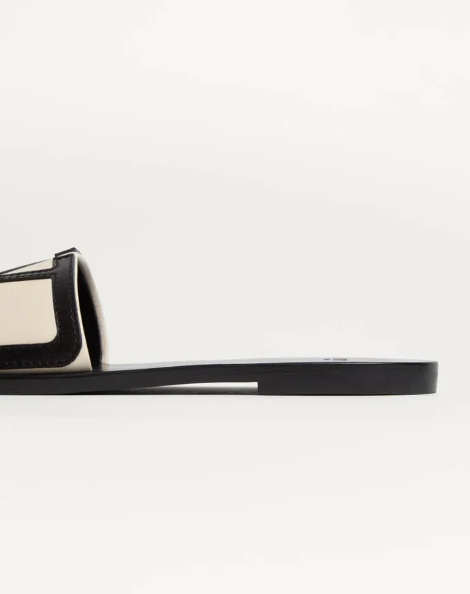 Sandale Viva Superstar Slide din piele nappa