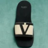 Sandale Viva Superstar Slide din piele nappa