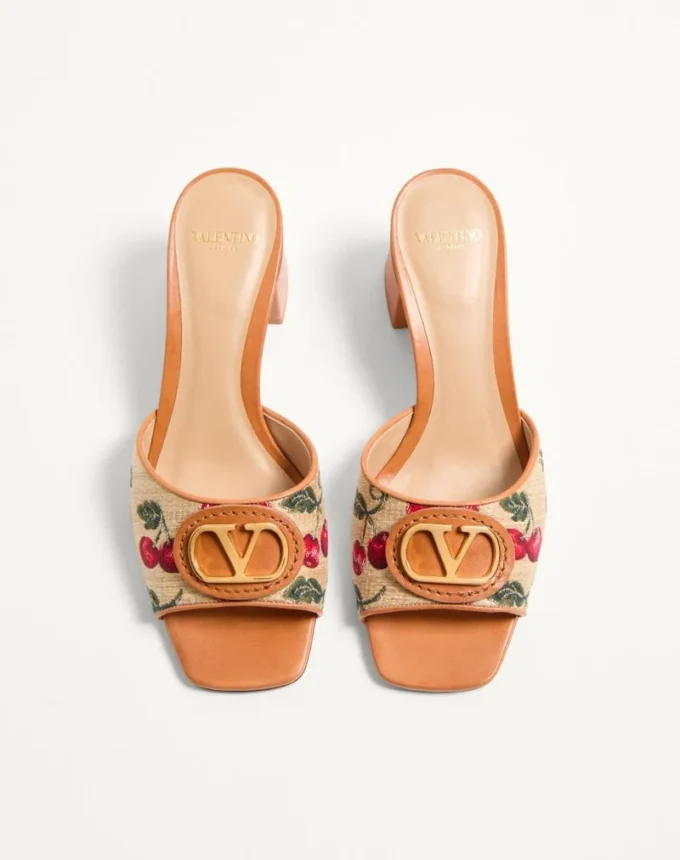 Sandale Vlogo Signature Cherryfic Slide 60 mm Sandale Vlogo Signature Cherryfic Slide 60 mm