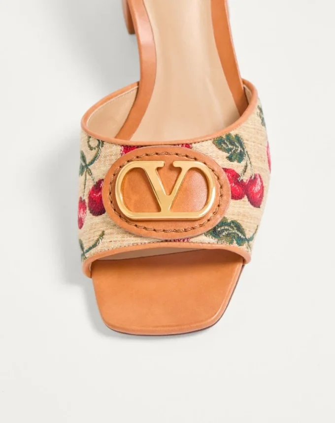 Sandale Vlogo Signature Cherryfic Slide 60 mm Sandale Vlogo Signature Cherryfic Slide 60 mm