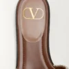 Sandale Vlogo Signature cu broderie croșetată