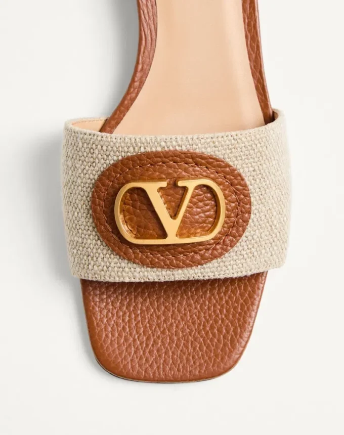 Sandale Vlogo Signature din pânză 20 mm