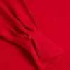 Top din georgette cu pene Top din georgette cu pene
