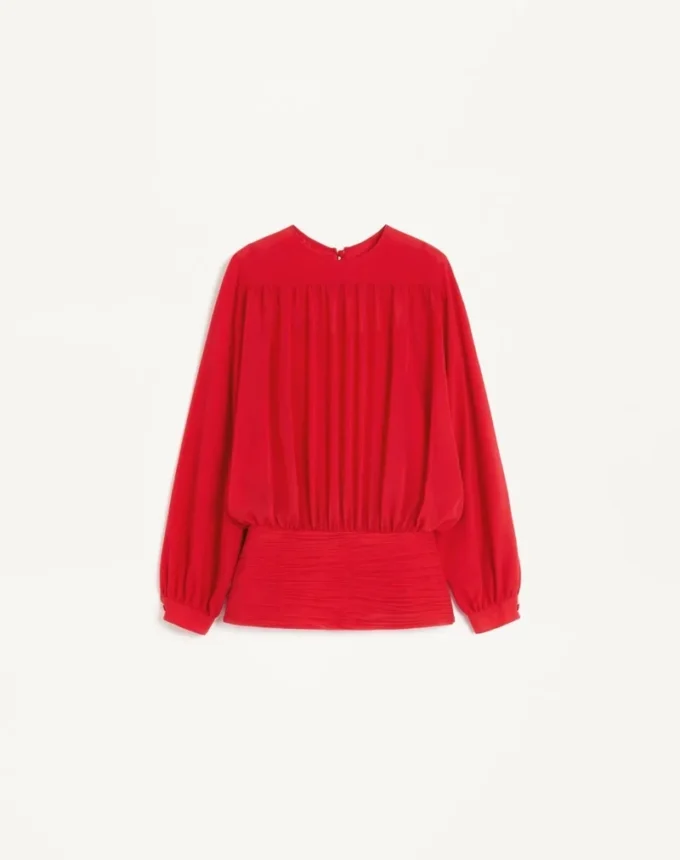 Top din georgette ușoară Top din georgette ușoară