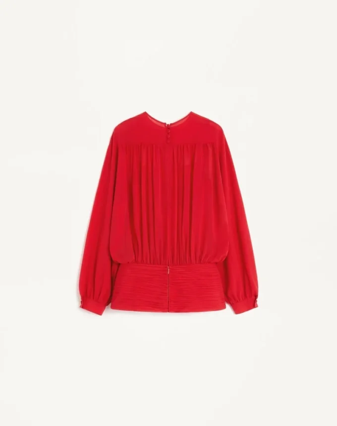 Top din georgette ușoară Top din georgette ușoară