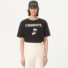 Tricou din bumbac cu imprimeu Cherryfic