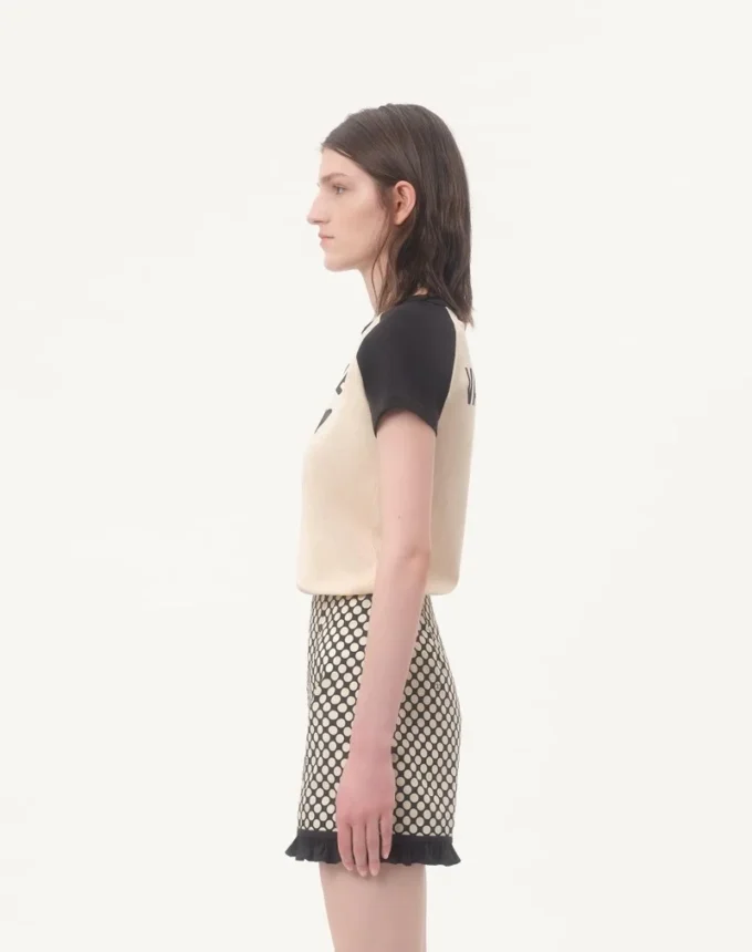 Tricou din bumbac cu imprimeu Chez Valentino
