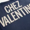 Tricou din bumbac cu imprimeu și patch Chez Valentino Tricou din bumbac cu imprimeu și patch Chez Valentino
