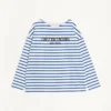 Tricou din bumbac cu mâneci lungi și imprimeu Chez Valentino Tricou din bumbac cu mâneci lungi și imprimeu Chez Valentino