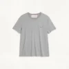 Tricou din bumbac cu patch VLogo Tricou din bumbac cu patch VLogo
