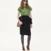 Tricou din bumbac imprimat Tricou din bumbac imprimat
