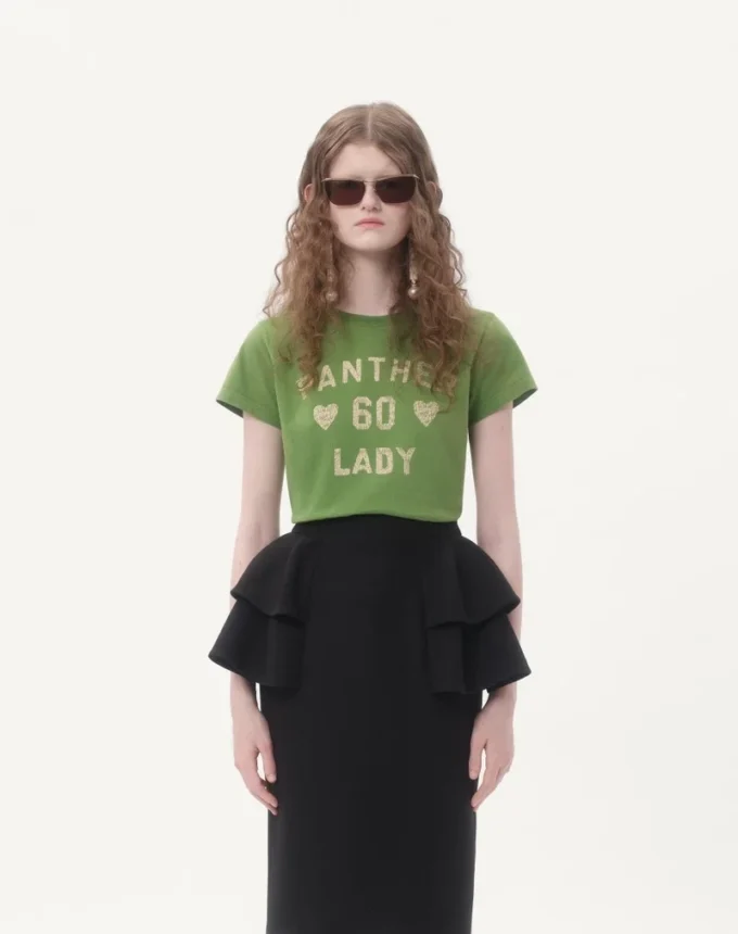Tricou din bumbac imprimat Tricou din bumbac imprimat