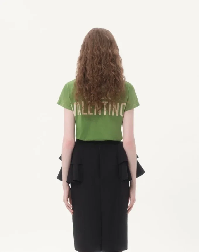 Tricou din bumbac imprimat Tricou din bumbac imprimat