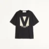 Tricou din bumbac jersey cu imprimeu Chez Valentino Tricou din bumbac jersey cu imprimeu Chez Valentino