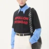 Tricou din bumbac Valentino cu imprimeu Apollon/Dyonisos