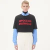 Tricou din bumbac Valentino cu imprimeu Apollon/Dyonisos