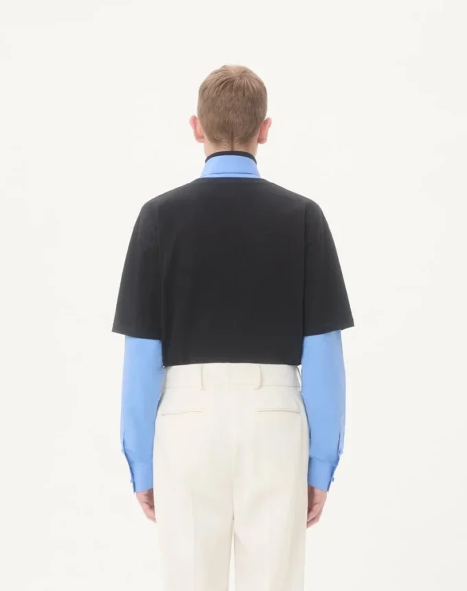 Tricou din bumbac Valentino cu imprimeu Apollon/Dyonisos