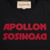 Tricou din bumbac Valentino cu imprimeu Apollon/Dyonisos