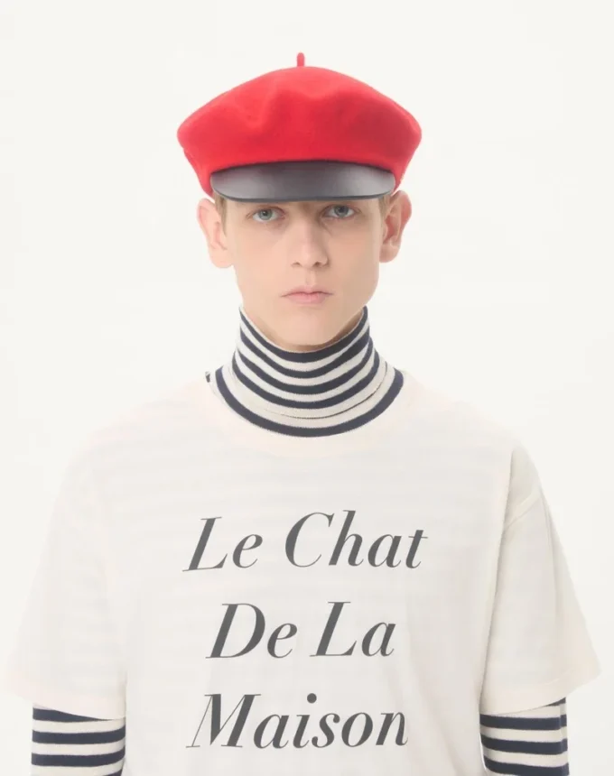 Tricou din bumbac Valentino cu imprimeu Le Chat De La Maison Icon Muse Anti Hero