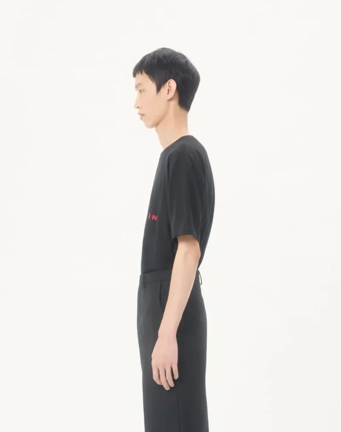 Tricou din bumbac Valentino cu imprimeu Made In Valentino