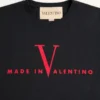 Tricou din bumbac Valentino cu imprimeu Made In Valentino