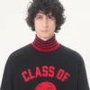 Tricou din bumbac Valentino cu imprimeu panteră