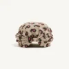 Turban din mătase cu imprimeu Micro Cashmere Plus de Pois