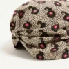 Turban din mătase cu imprimeu Micro Cashmere Plus de Pois