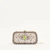 Valentino Garavani Carry Secrets Minaudiere brodată