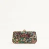 Valentino Garavani Carry Secrets minaudiere cu motiv Apres L’Hiver cu strasuri