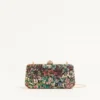 Valentino Garavani Carry Secrets minaudiere cu motiv Apres L’Hiver cu strasuri