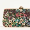Valentino Garavani Carry Secrets minaudiere cu motiv Apres L’Hiver cu strasuri