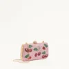 Valentino Garavani Carry Secrets minaudiere cu motiv Cherryfic din strasuri