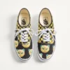 Valentino Garavani și Vans Adidași din țesătură cu talpă joasă, cu imprimeu VLogo Checkerboard și Le Chat De La Maison